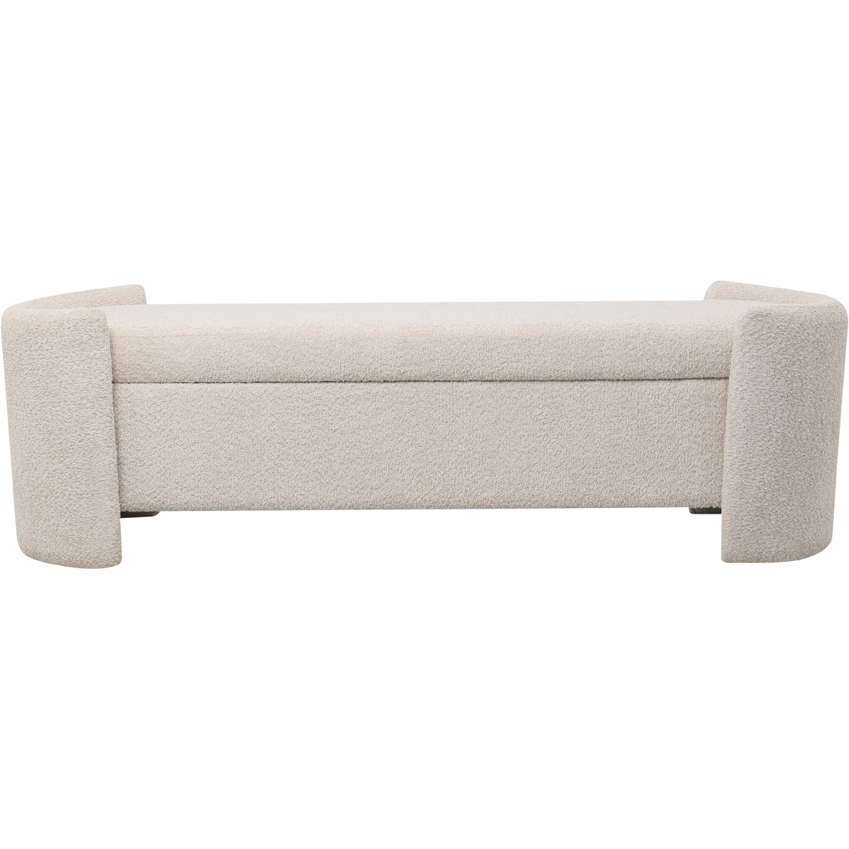 Waverley Upholstered Storage Bench Cream by Libra Designs | Style Our Home