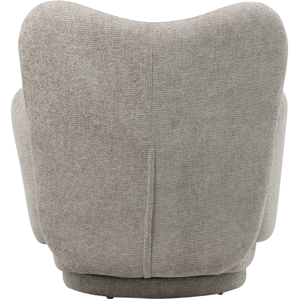 Bingham Upholstered Swivel Chair Mink by Libra Designs | Style Our Home