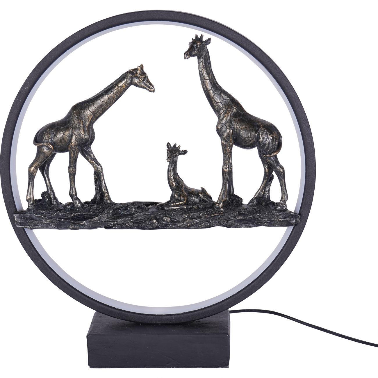 Giraffe Family Light Sculpture LED USB by Ora Designs | Style Our Home