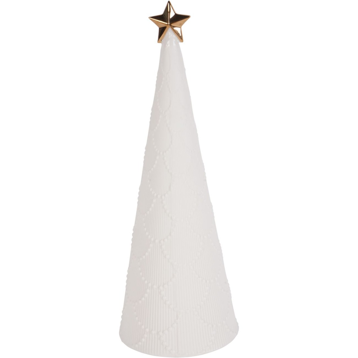 Laura Ashley White Ceramic Christmas Tree by Ora Designs | Style Our Home
