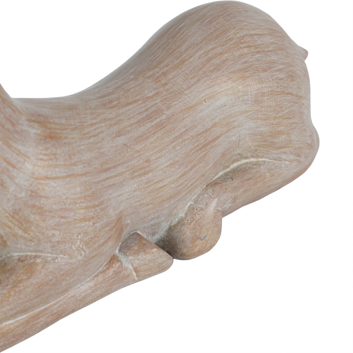 Laura Ashley Natural Wood Deer Sculpture by Ora Designs | Style Our Home
