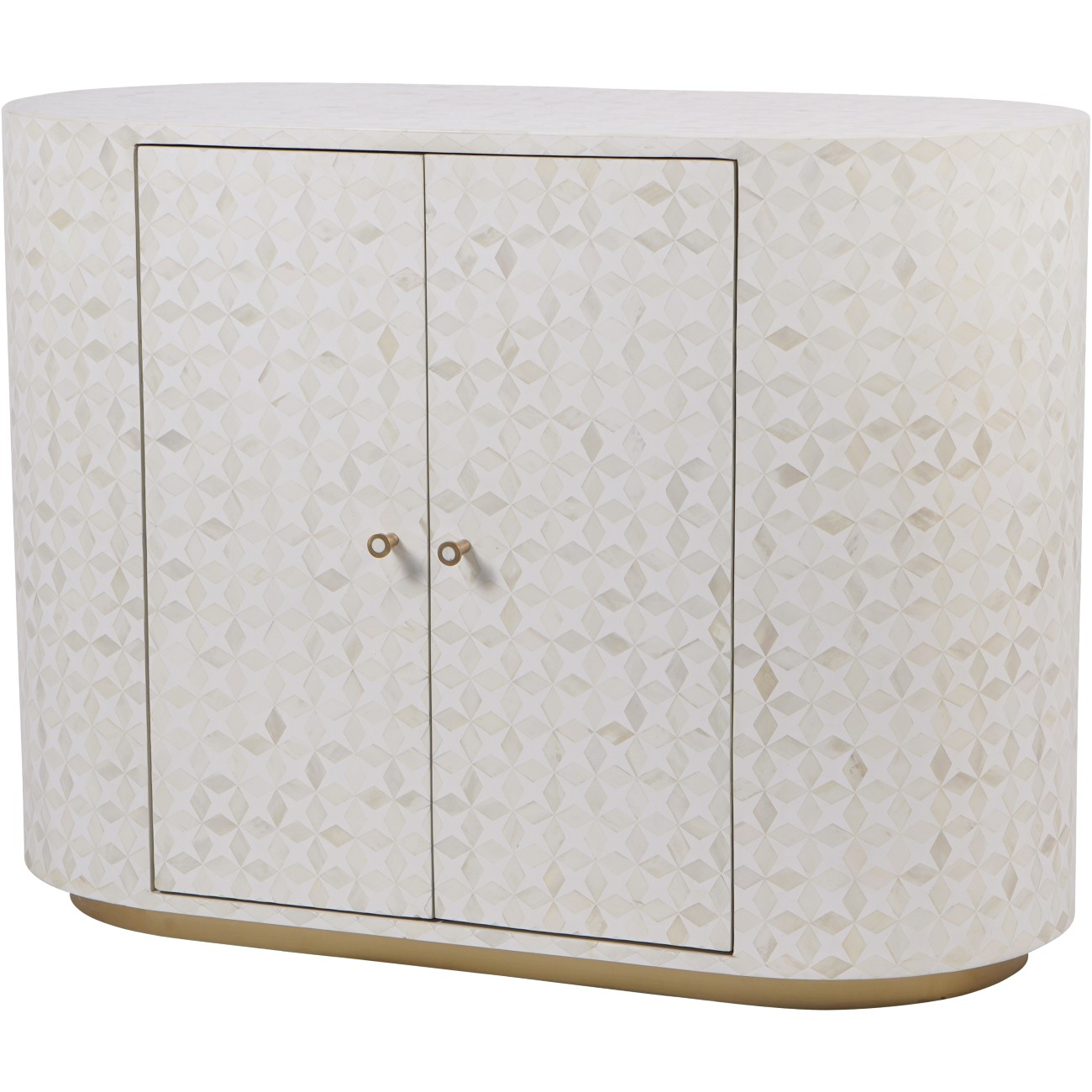 Ason Bone Inlay Two Door Cabinet by Ora Designs | Style Our Home