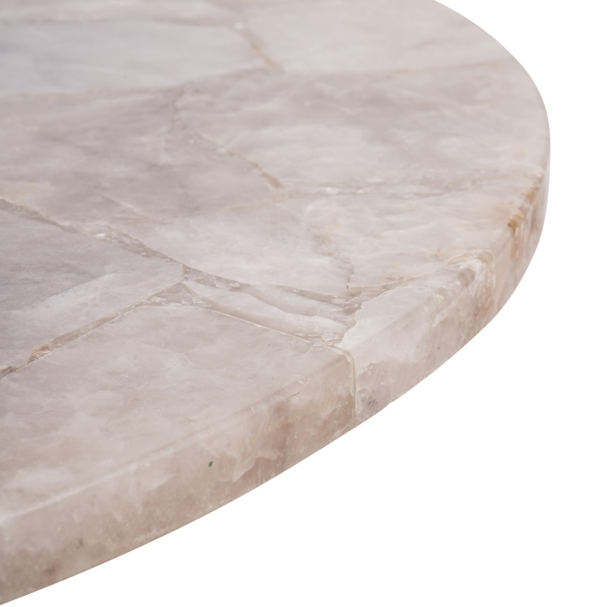 Bosworth Round Smokey Quartz Coffee Table 80cm by Ora Designs | Style Our Home