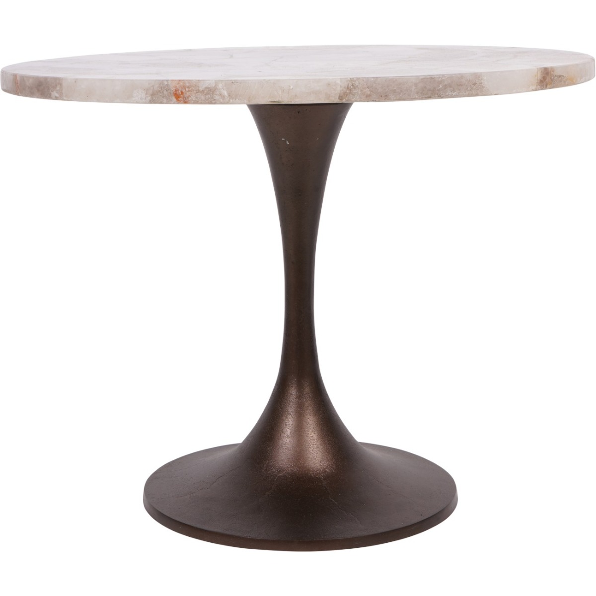 Bosworth Smokey Quartz Side Table 60cm by Ora Designs | Style Our Home