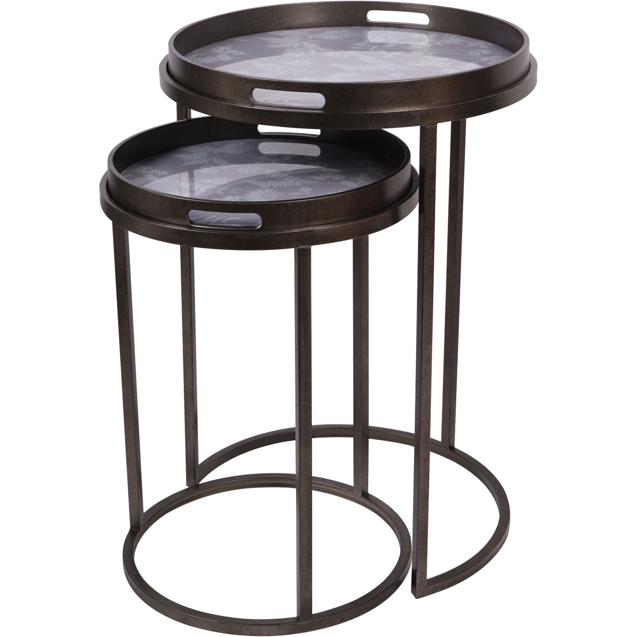 Laura Ashley Tidworth Set of 2 Side Tray Tables by Ora Designs | Style Our Home