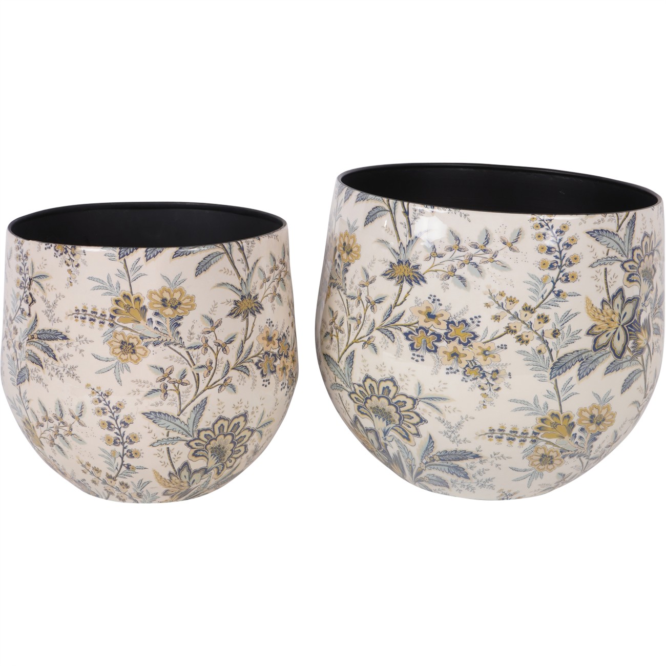 Laura Ashley Marlbrook Planter Set of 2 Small & Medium by Ora Designs | Style Our Home