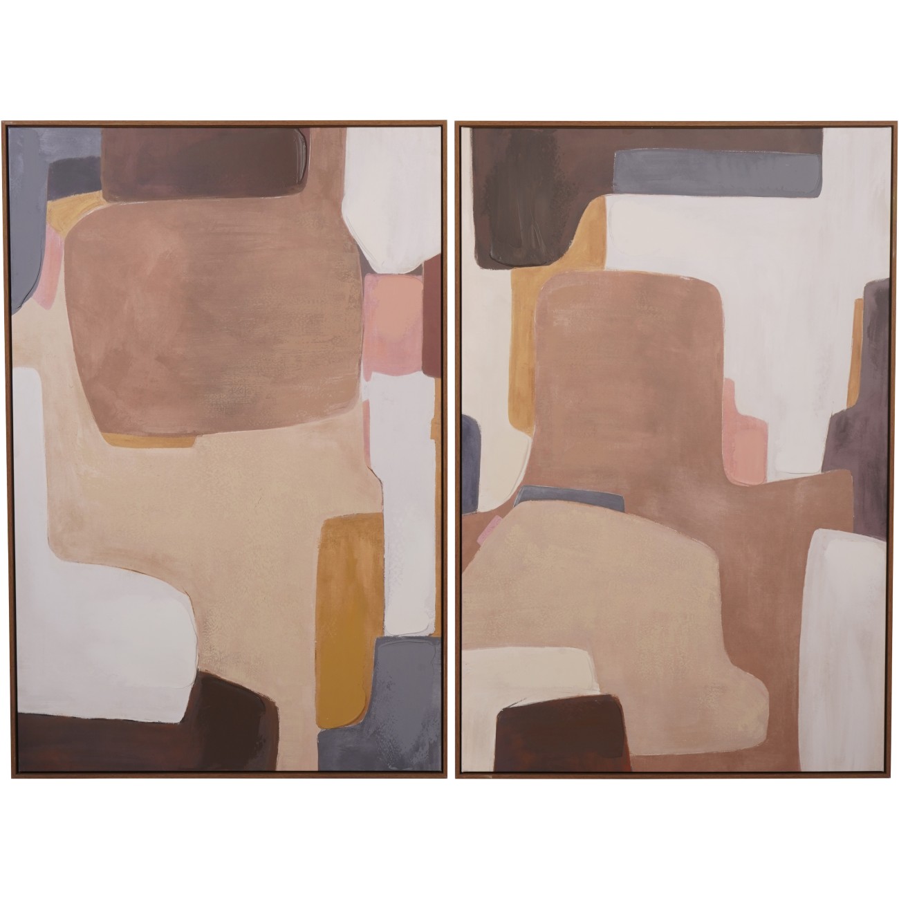 Modern Abstract Wall Art Set of Two by Ora Designs | Style Our Home