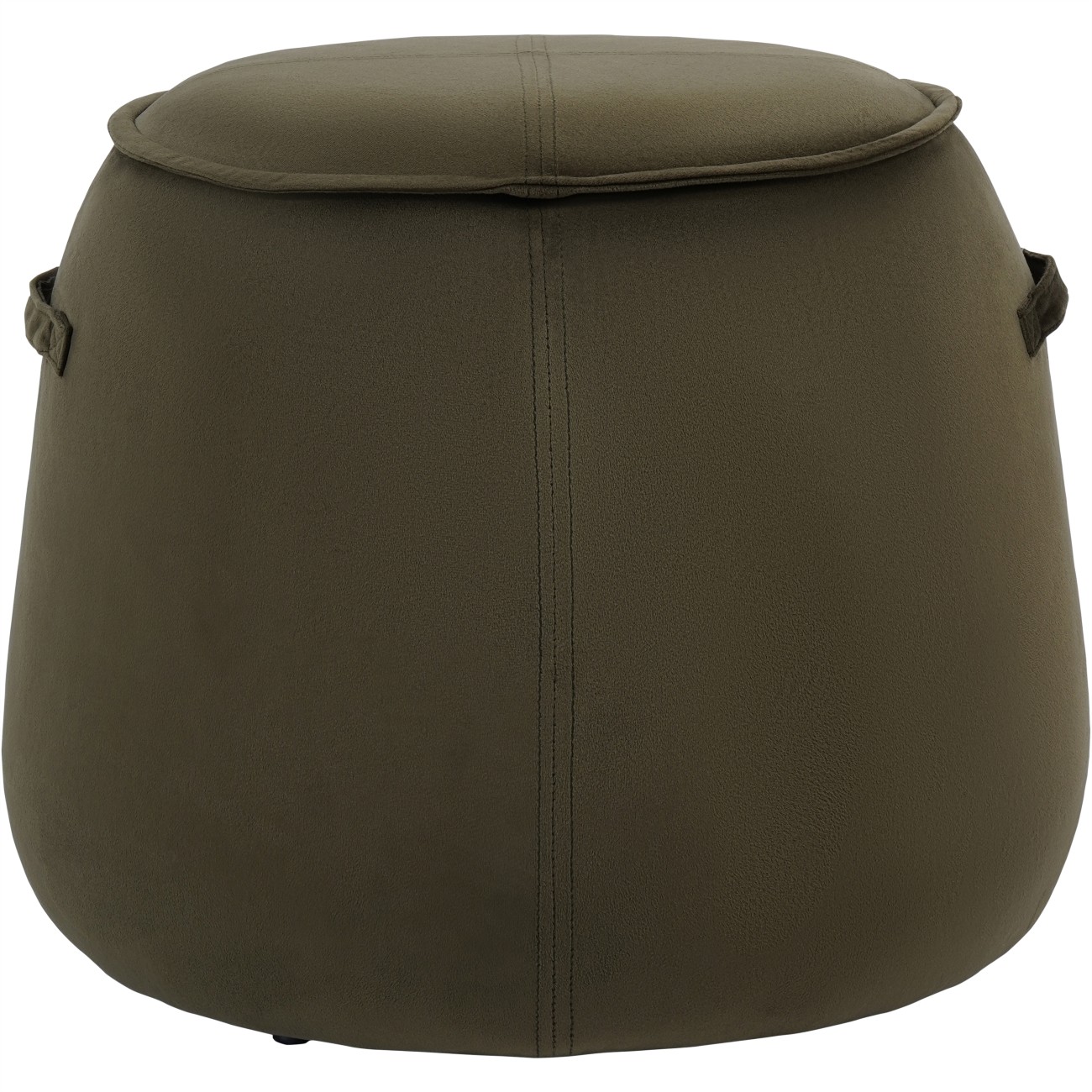 Bonson Upholstered Stool Velvet Green by Ora Designs | Style Our Home