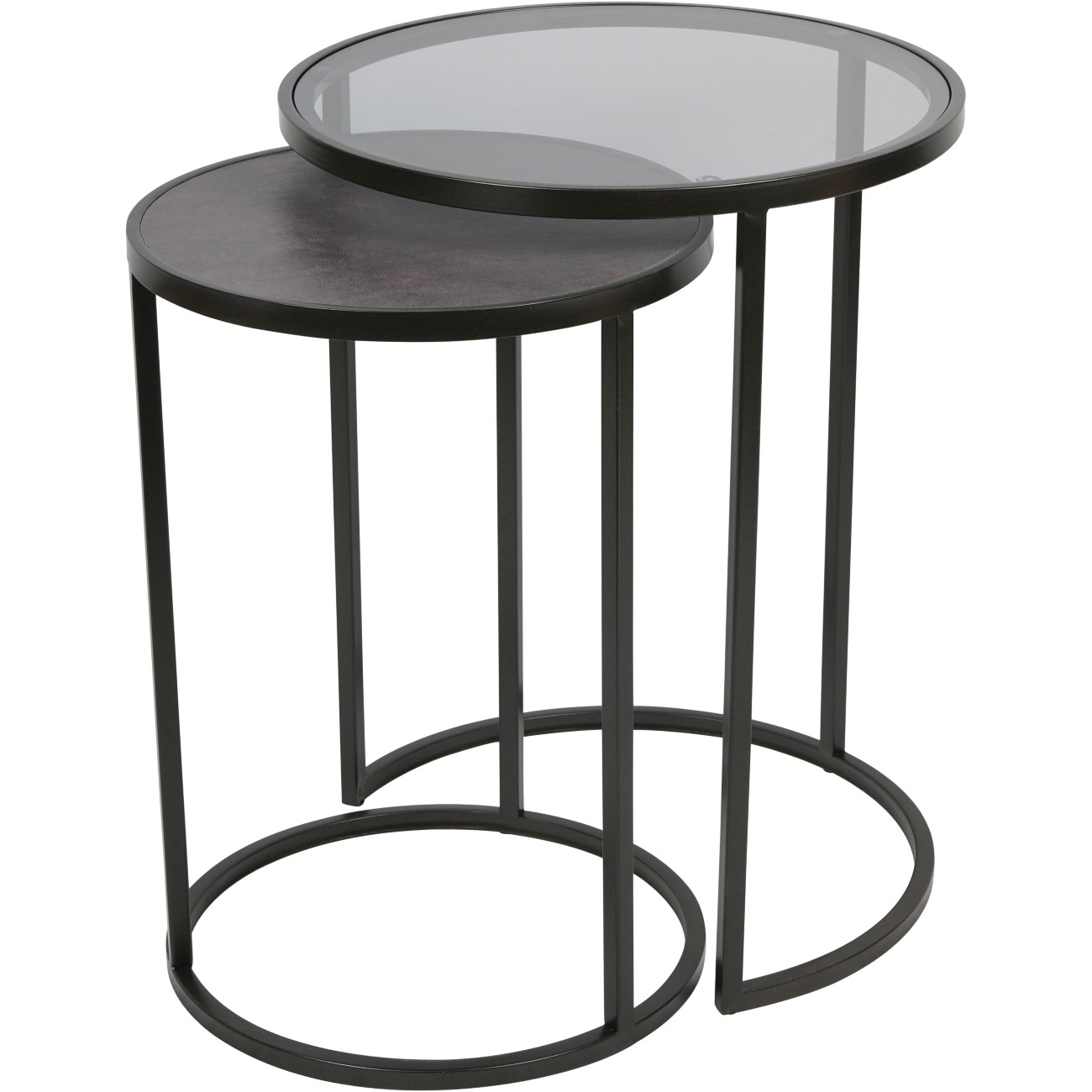 Palmer Set of 2 Nesting Side Tables by Ora Designs | Style Our Home
