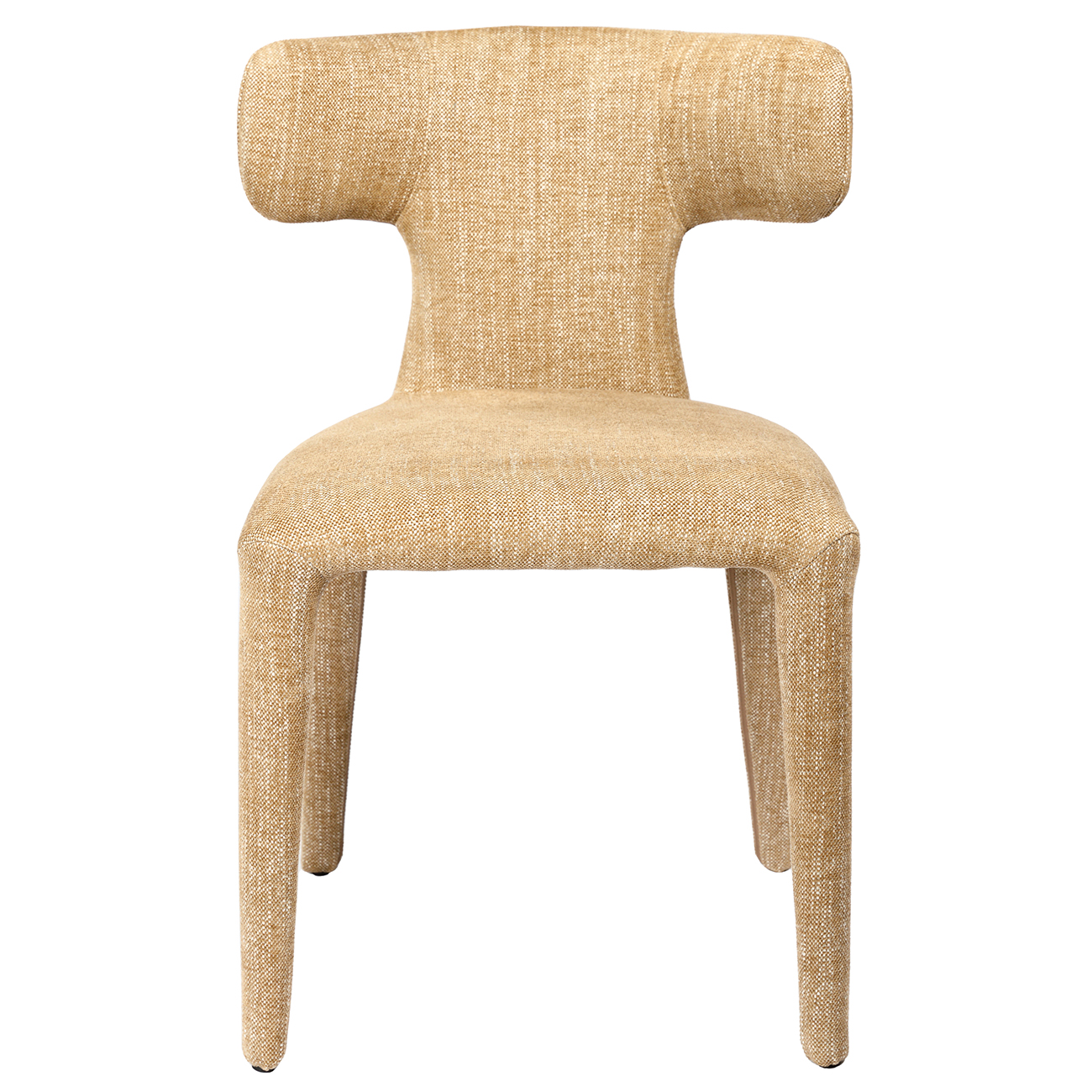 Pair of Milo Upholstered Dining Chairs in Wheat by Ora Designs | Style Our Home