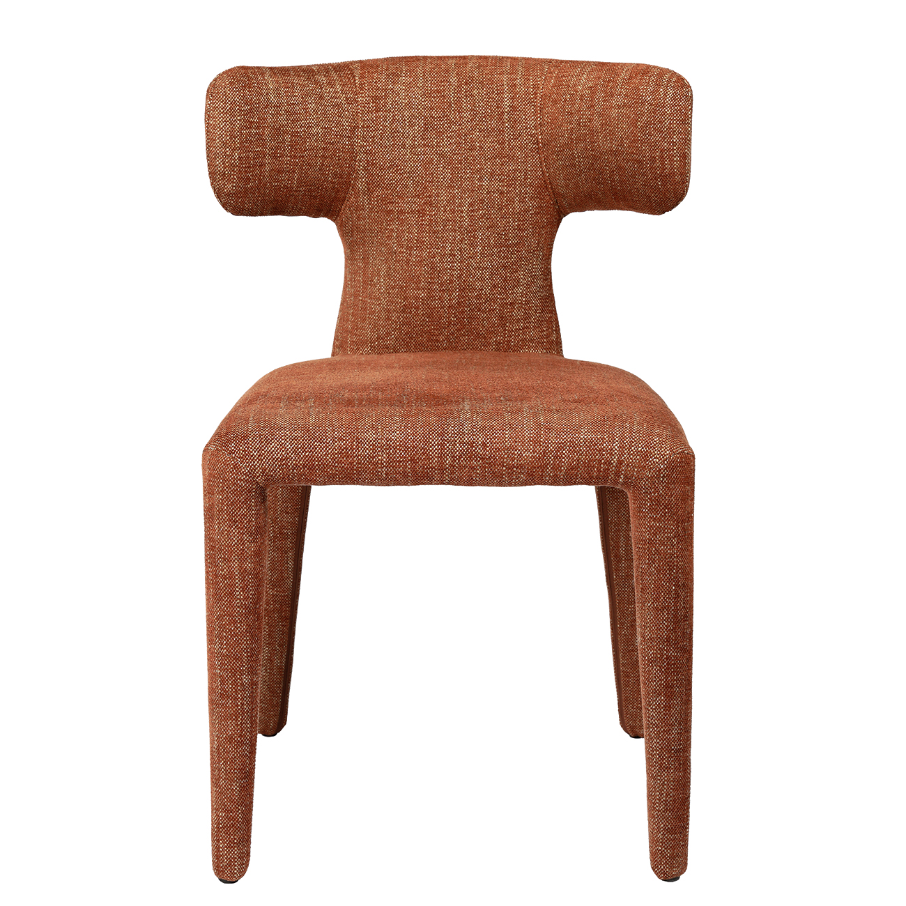 Pair of Milo Upholstered Dining Chairs in Brown by Ora Designs | Style Our Home