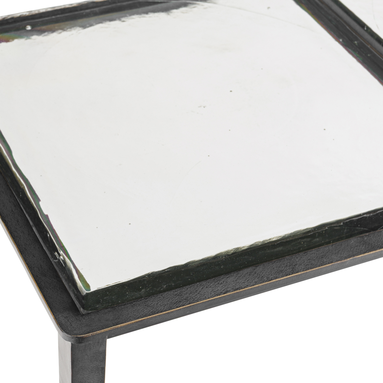 Stella Square Glass Console Side Table
