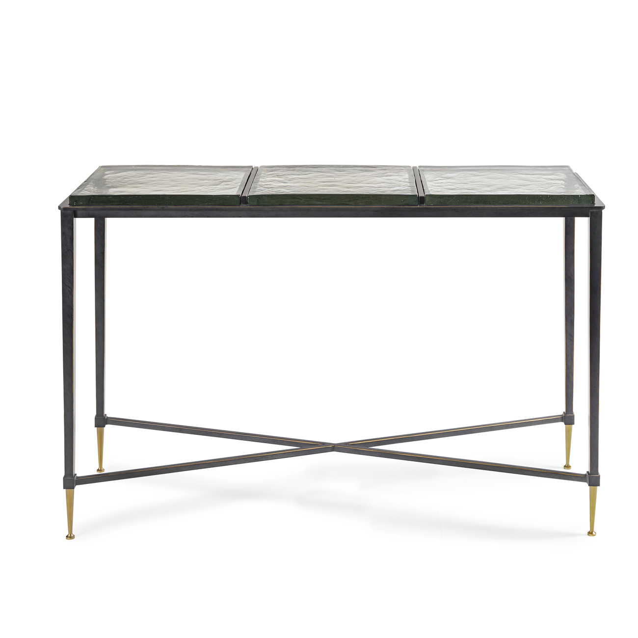 Stellan Square Glass Console Side Table by Ora Designs | Style Our Home