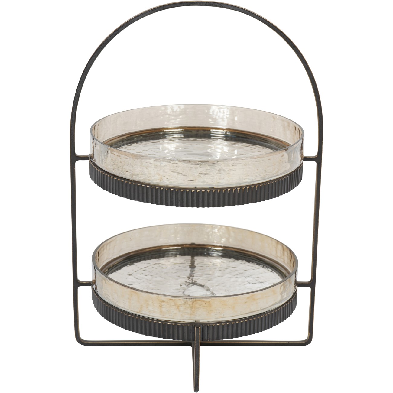 Beresford Glass Two Tier Cake Stand by Ora Designs | Style Our Home