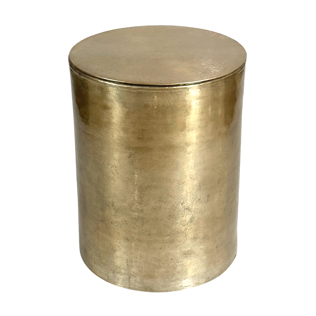 Zander Metal Side Table with Storage 40cm