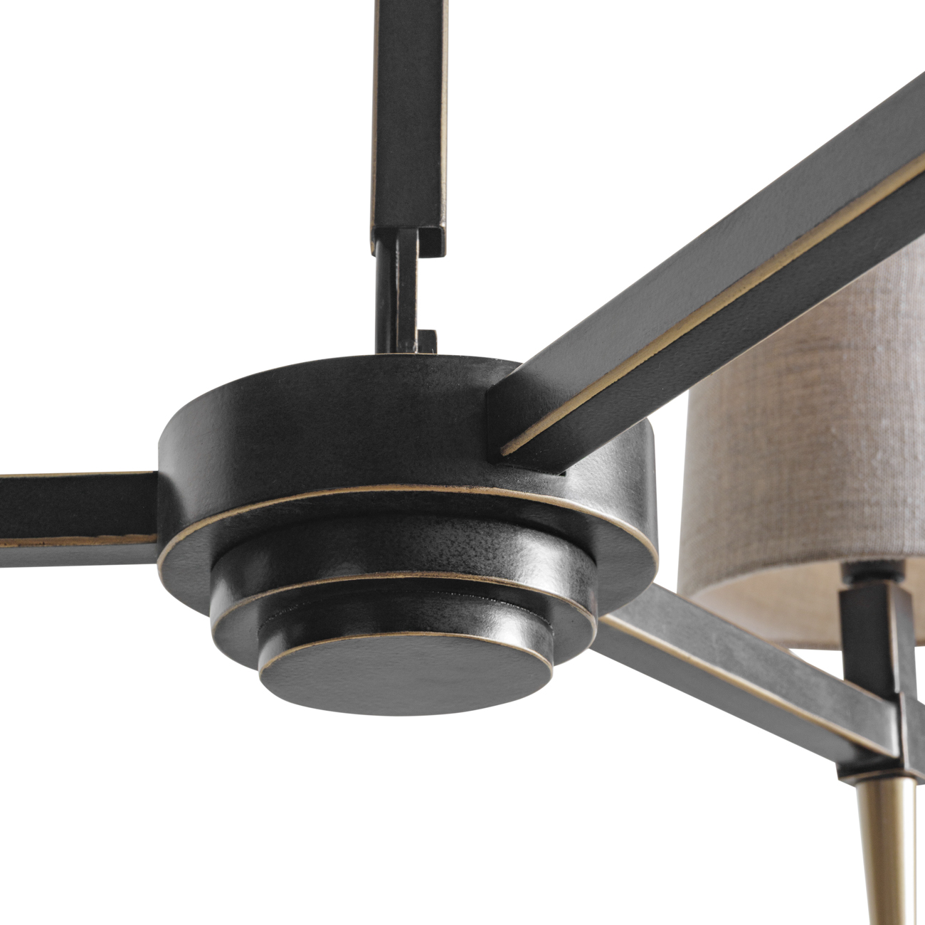Stella 3 Light Pendant with Shades