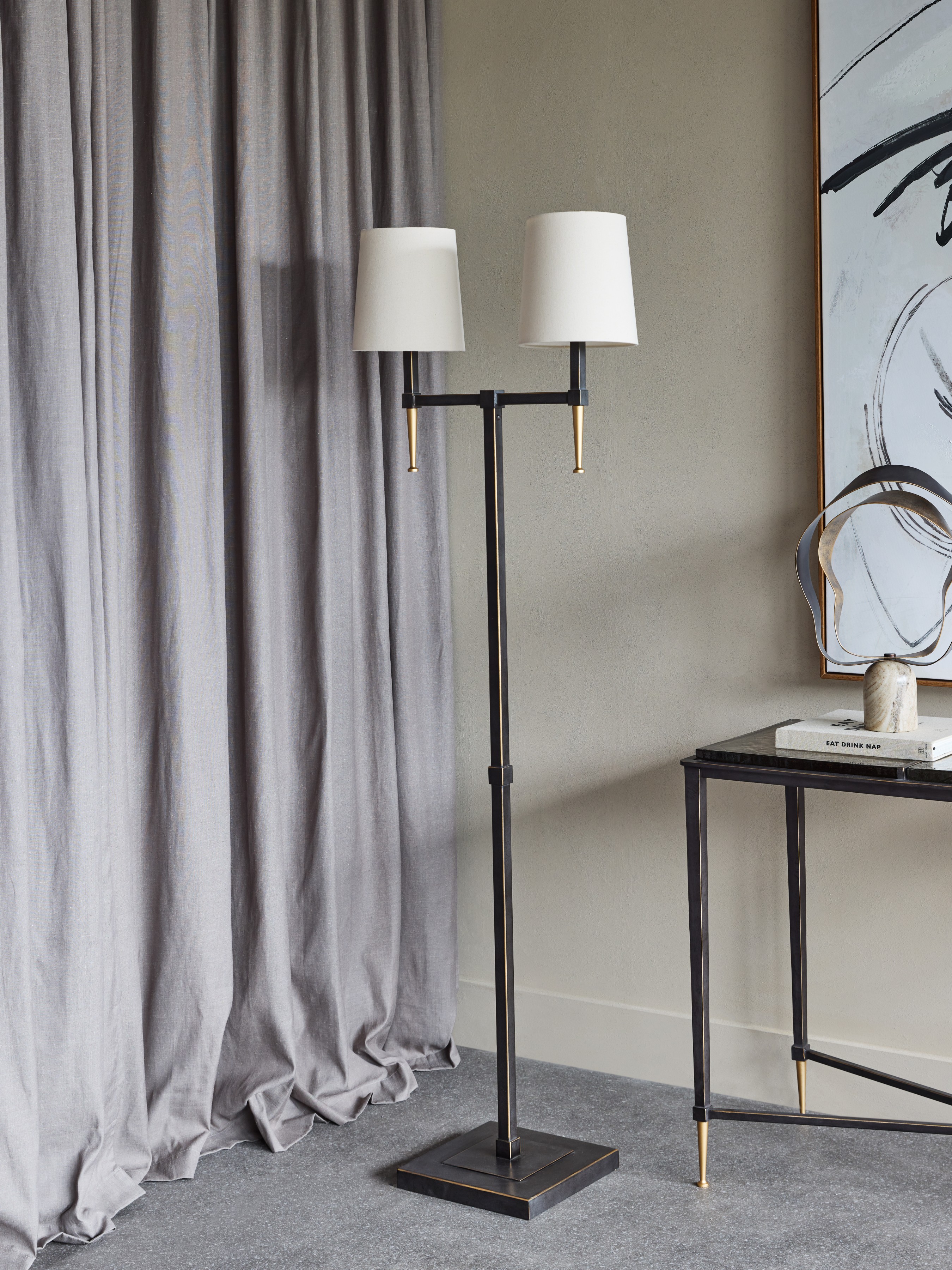 Stella Floor Lamp with Shades