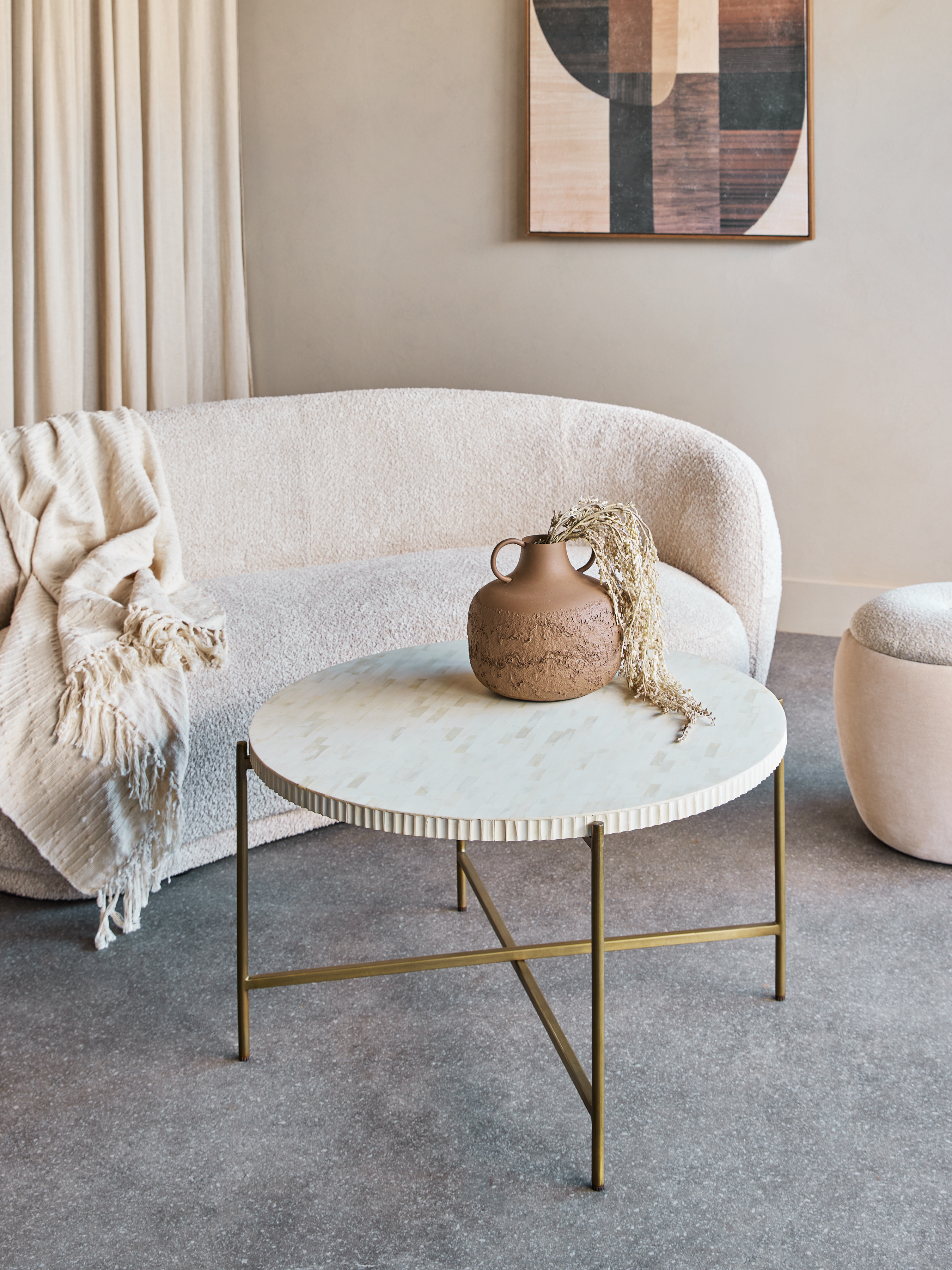 Apollo Bone Inlay Coffee Table