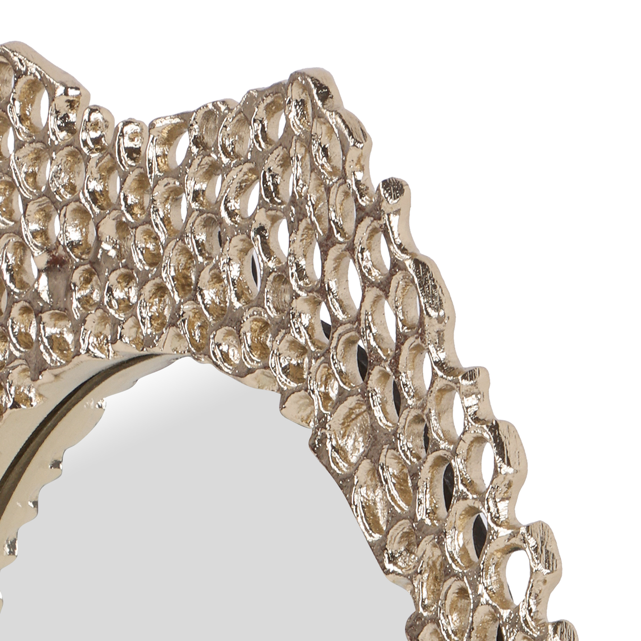 Miel Cast Aluminium Mirror Medium
