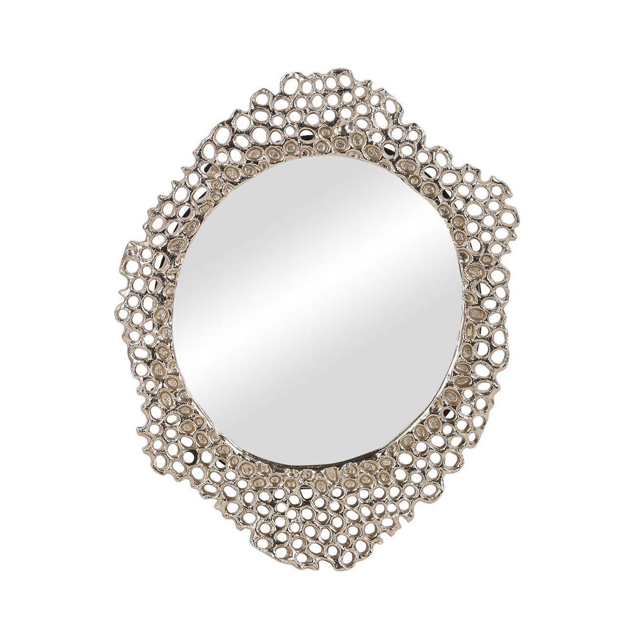 Mielo Cast Aluminium Mirror Small by Ora Designs | Style Our Home