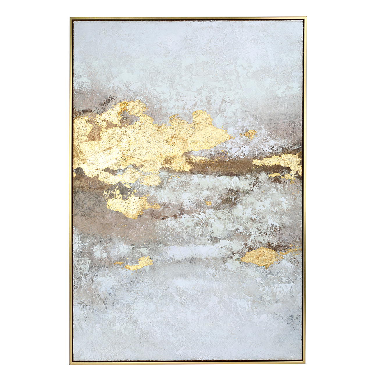Duskwell Heavy Textured Framed Canvas Wall Art 80x120cm by Ora Designs | Style Our Home