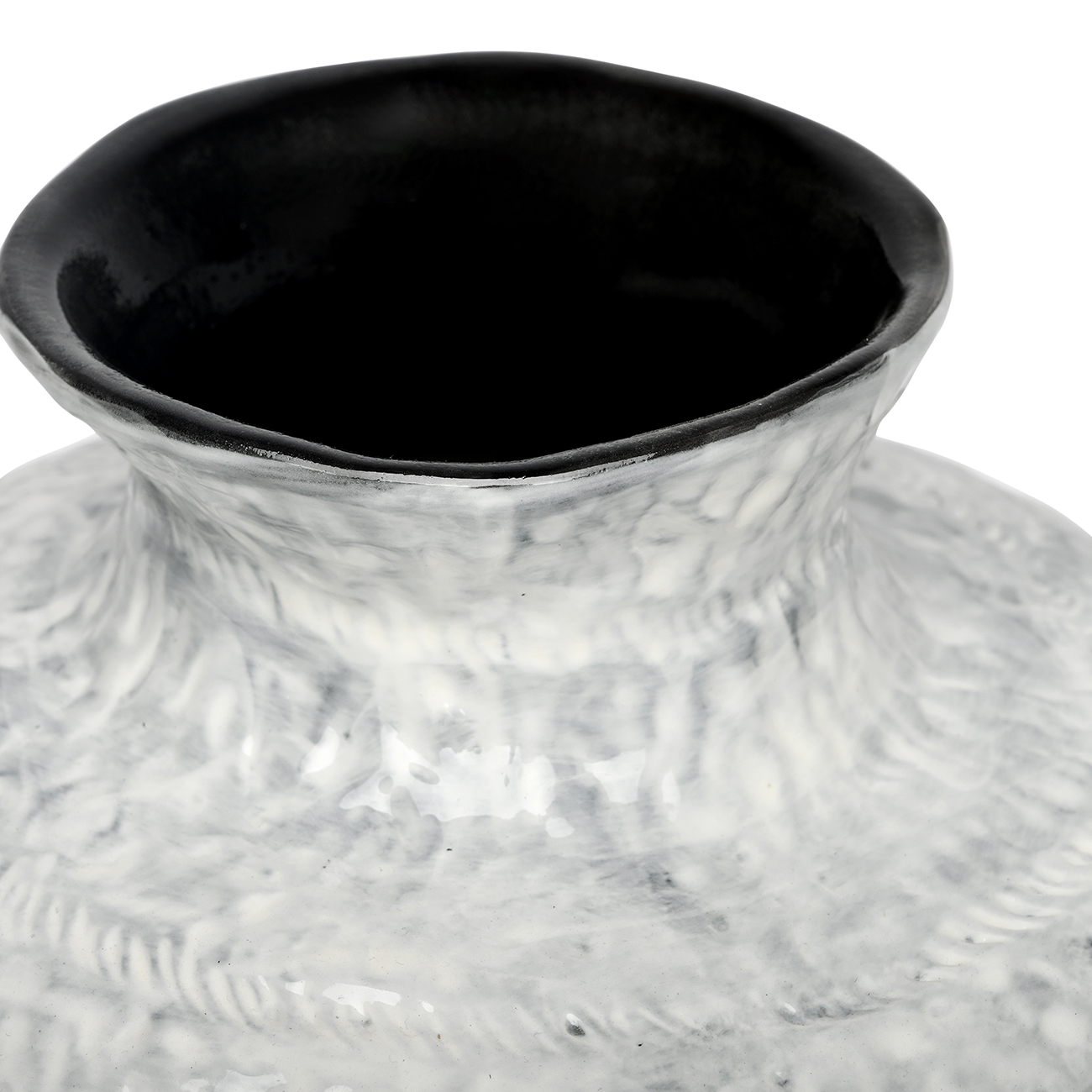 Promotion - Lunel White Glazed Vase Large