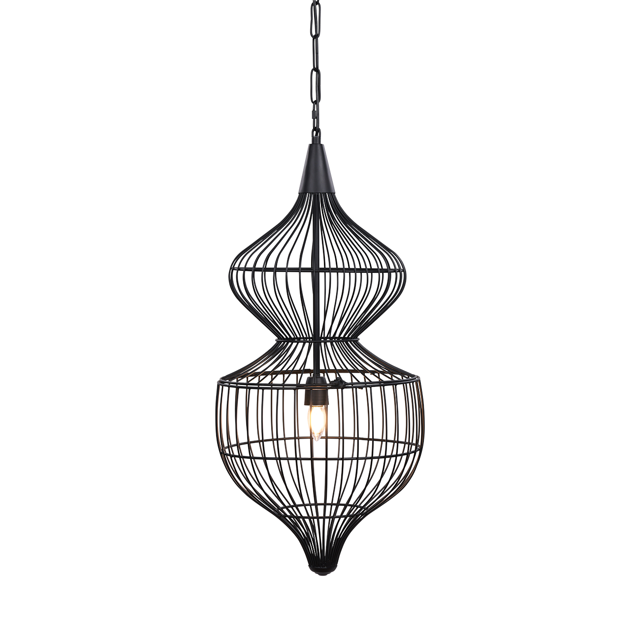 Miro Hourglass Wire Pendant by Ora Designs | Style Our Home