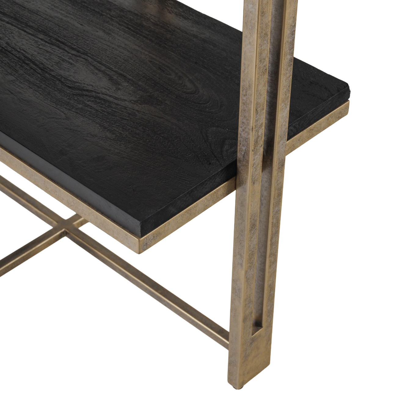 Dalston Sandblasted Mango Wood Shelving Unit