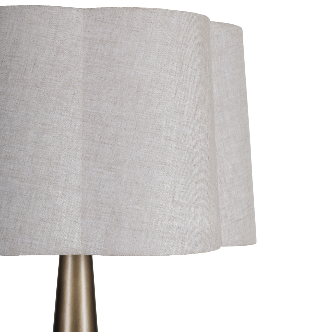 Southbourne Smoked Gold Floor Lamp 170cm