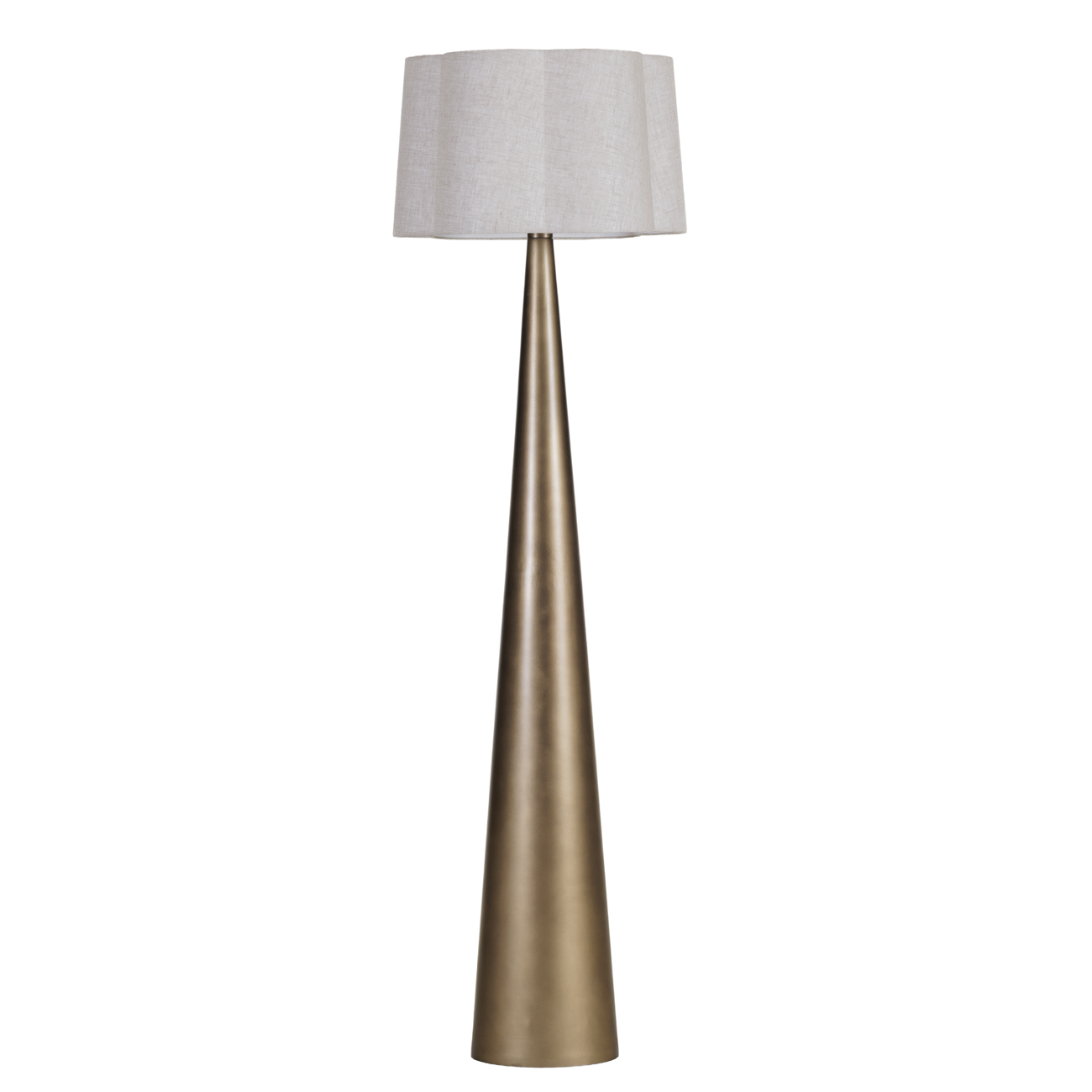 Southbay Smoked Gold Floor Lamp 170cm by Ora Designs | Style Our Home