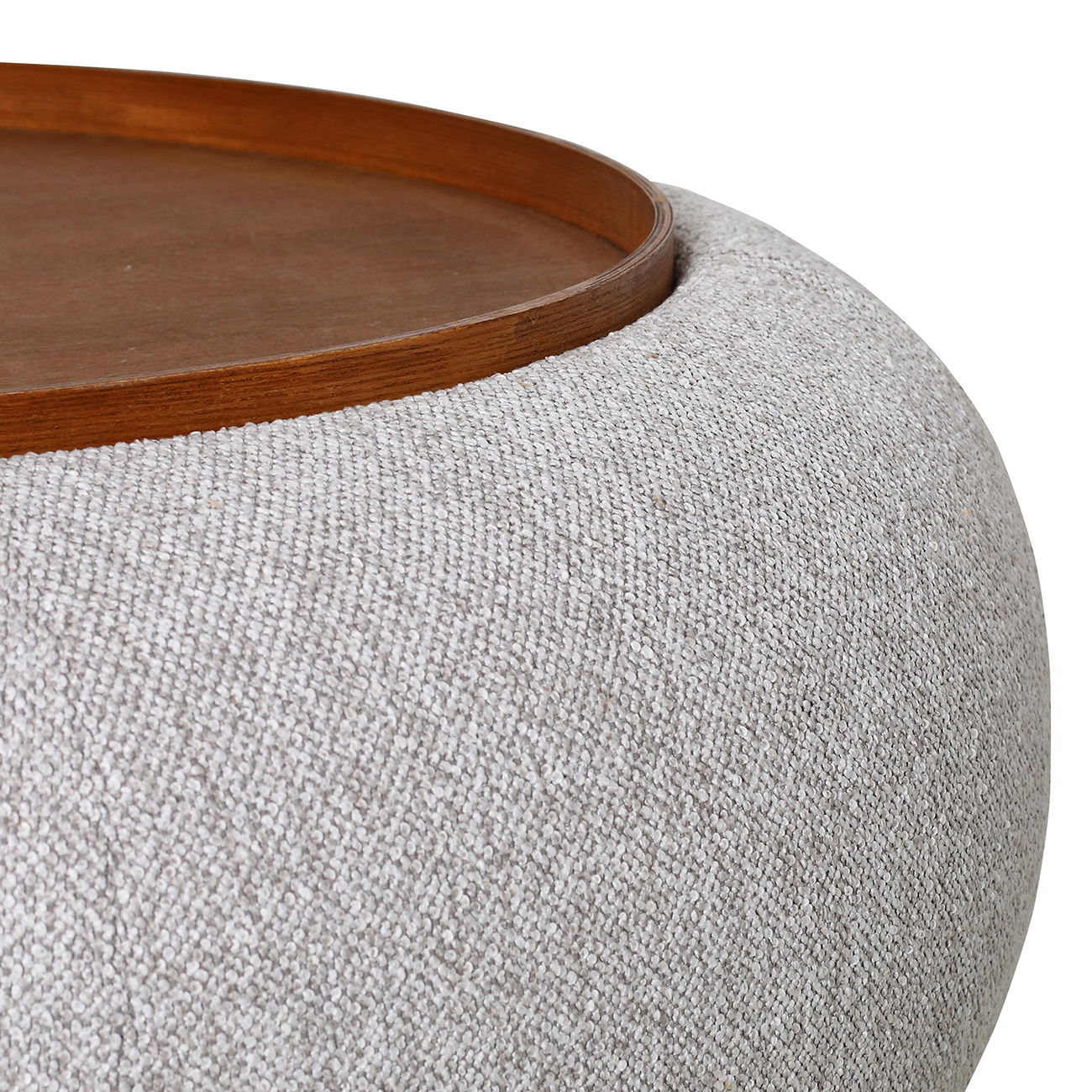 Gensen Ottoman in Oatmeal Large 100cm