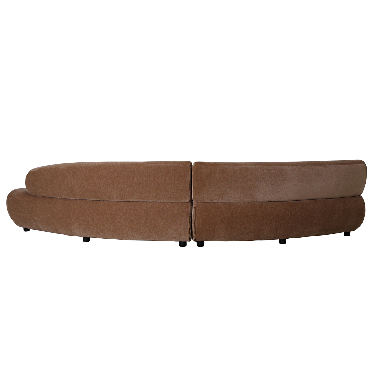 Eden Modular Sofa in Mocha Velvet