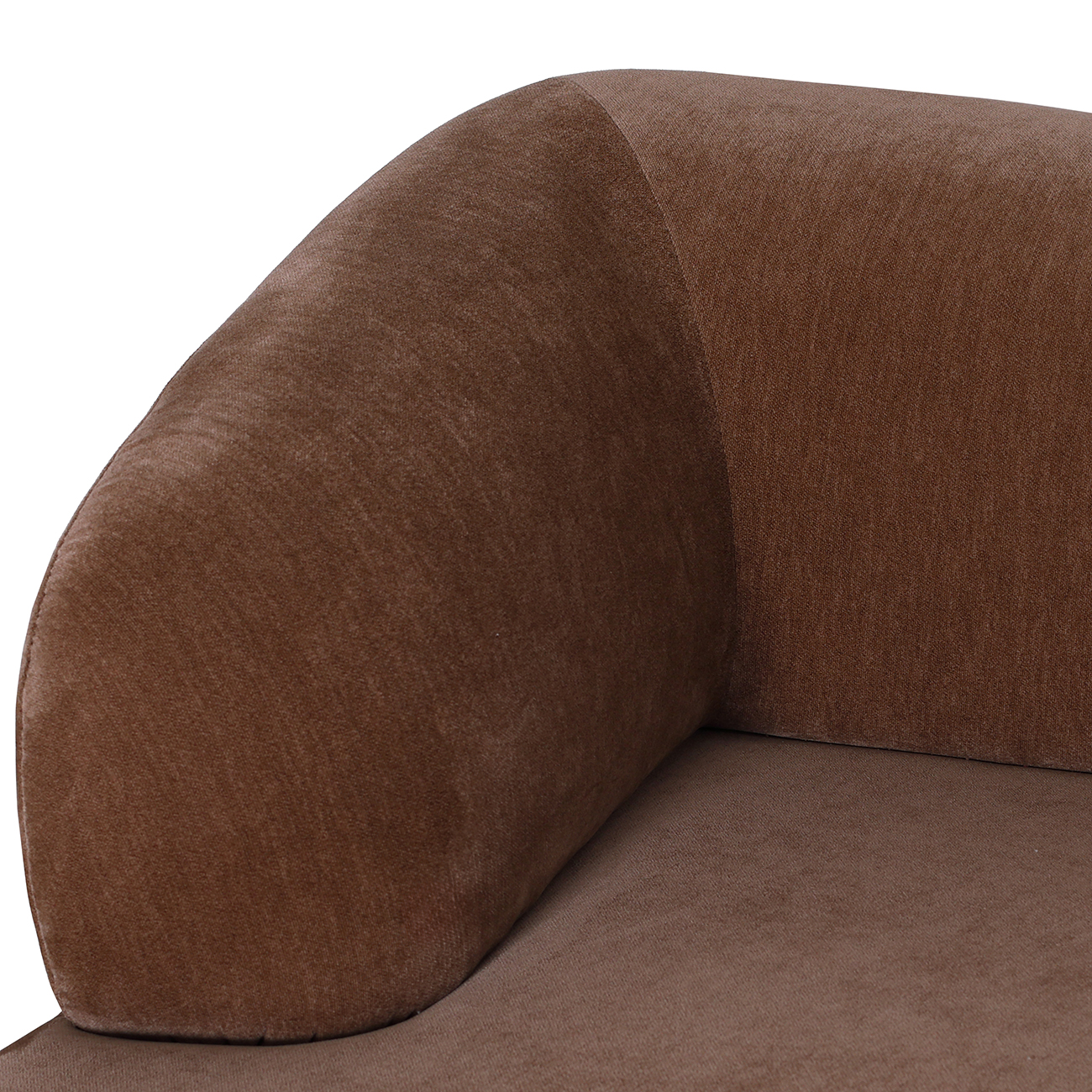 Eden Modular Sofa in Mocha Velvet