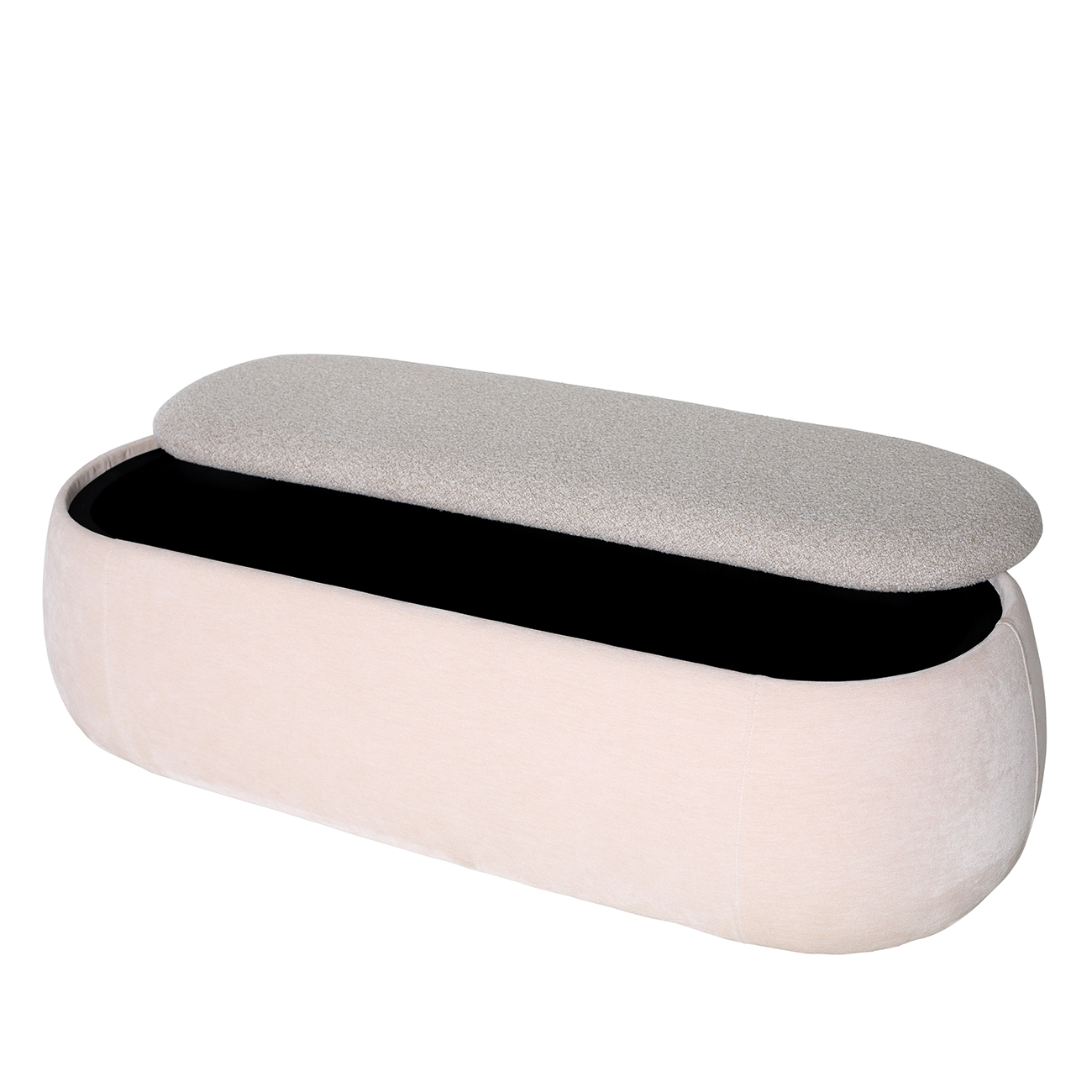 Clemance Storage Bench Mushroom