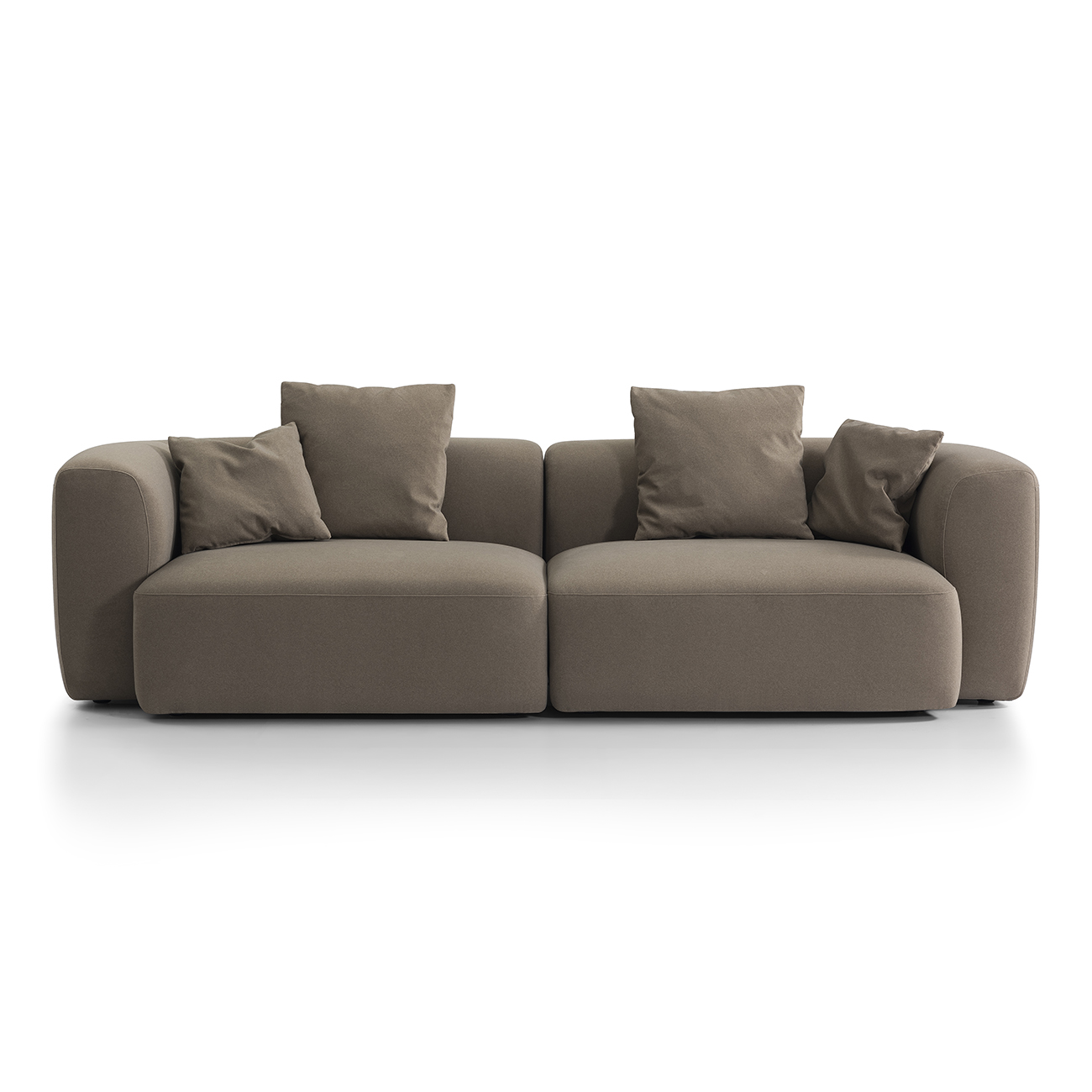 Wicklow Sofa in Soft Truffle Velvet by Ora Designs | Style Our Home