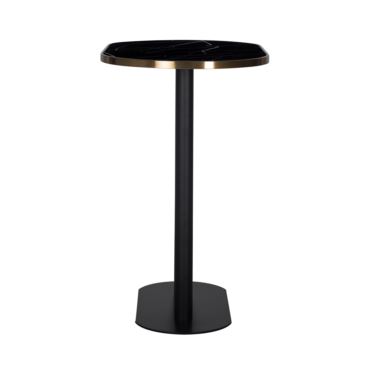 Zenza Black Oval Bar Table by Richmond Interiors | Style Our Home 