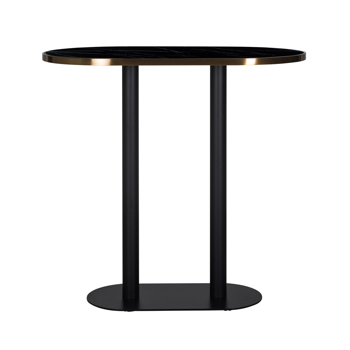 Zenza Black Oval Bar Table by Richmond Interiors | Style Our Home 