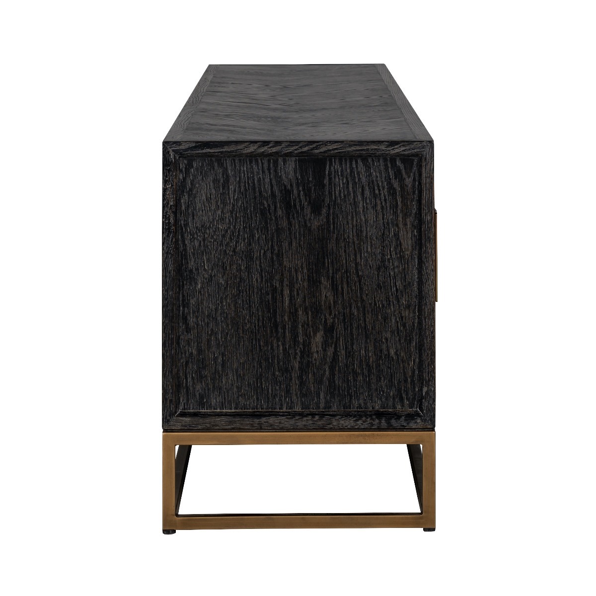 Blackbone Brass 4 Door TV Unit - Style Our Home 