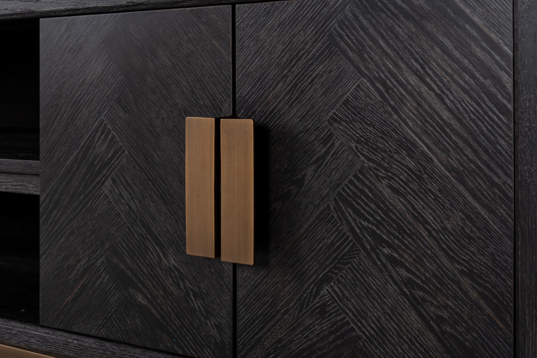 Blackbone Brass 4 Door TV Unit - Style Our Home 