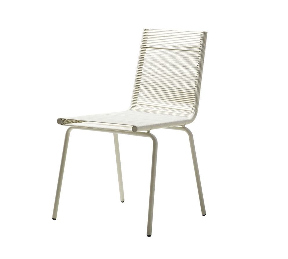 Sidd White Chair by Cane-line | Style Our Home
