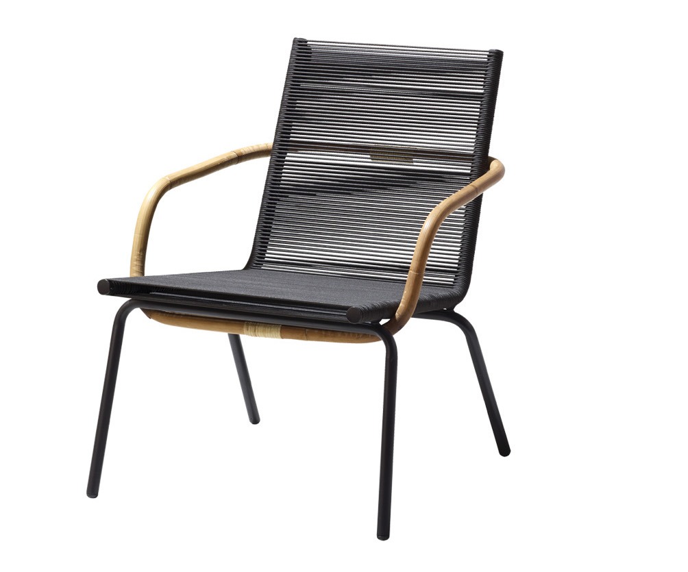 Sidd Brown Lounge Chair by Cane-line | Style Our Home