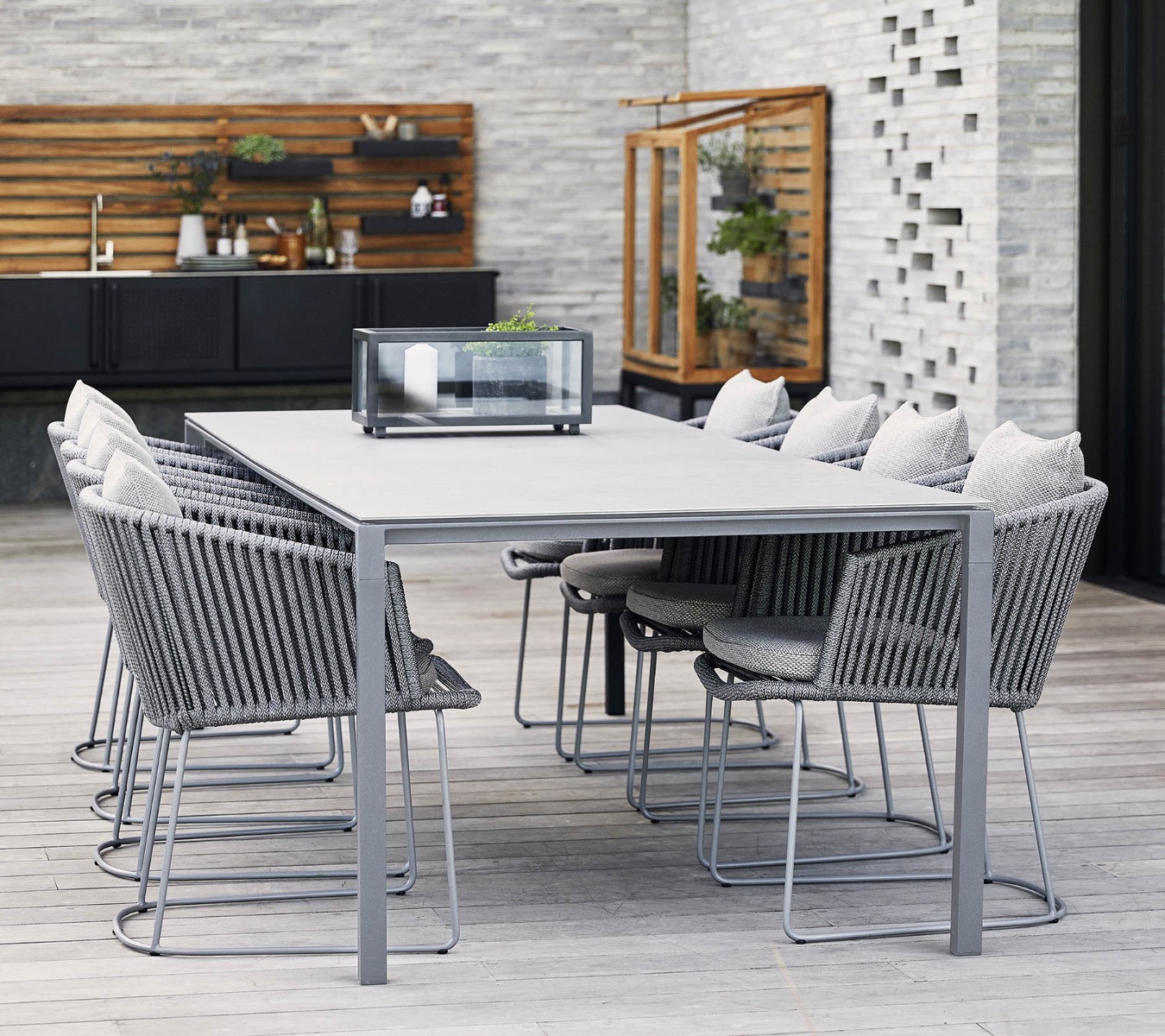 Moments Grey Chair by Cane-line | Style Our Home