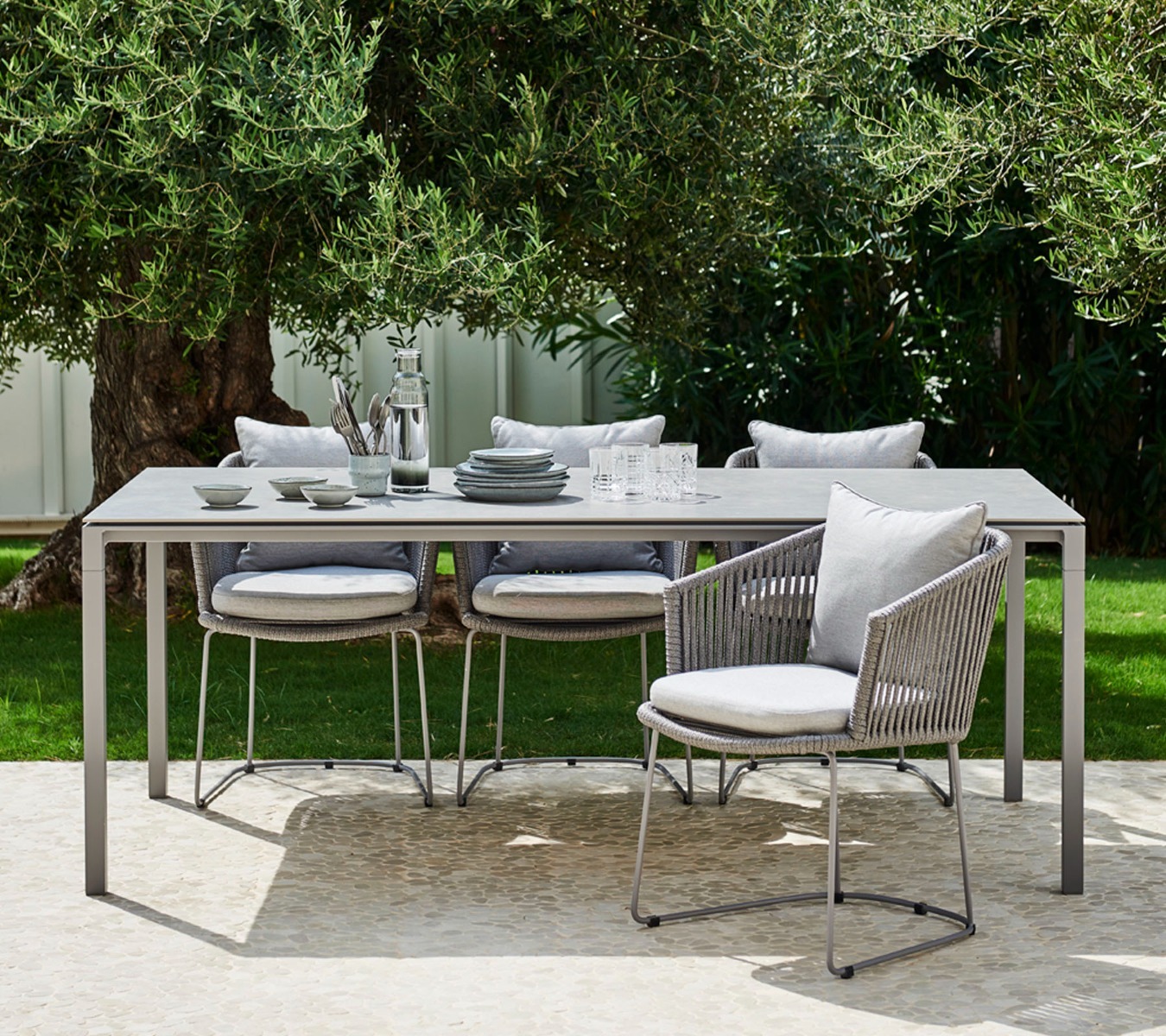 Moments Grey Chair by Cane-line | Style Our Home