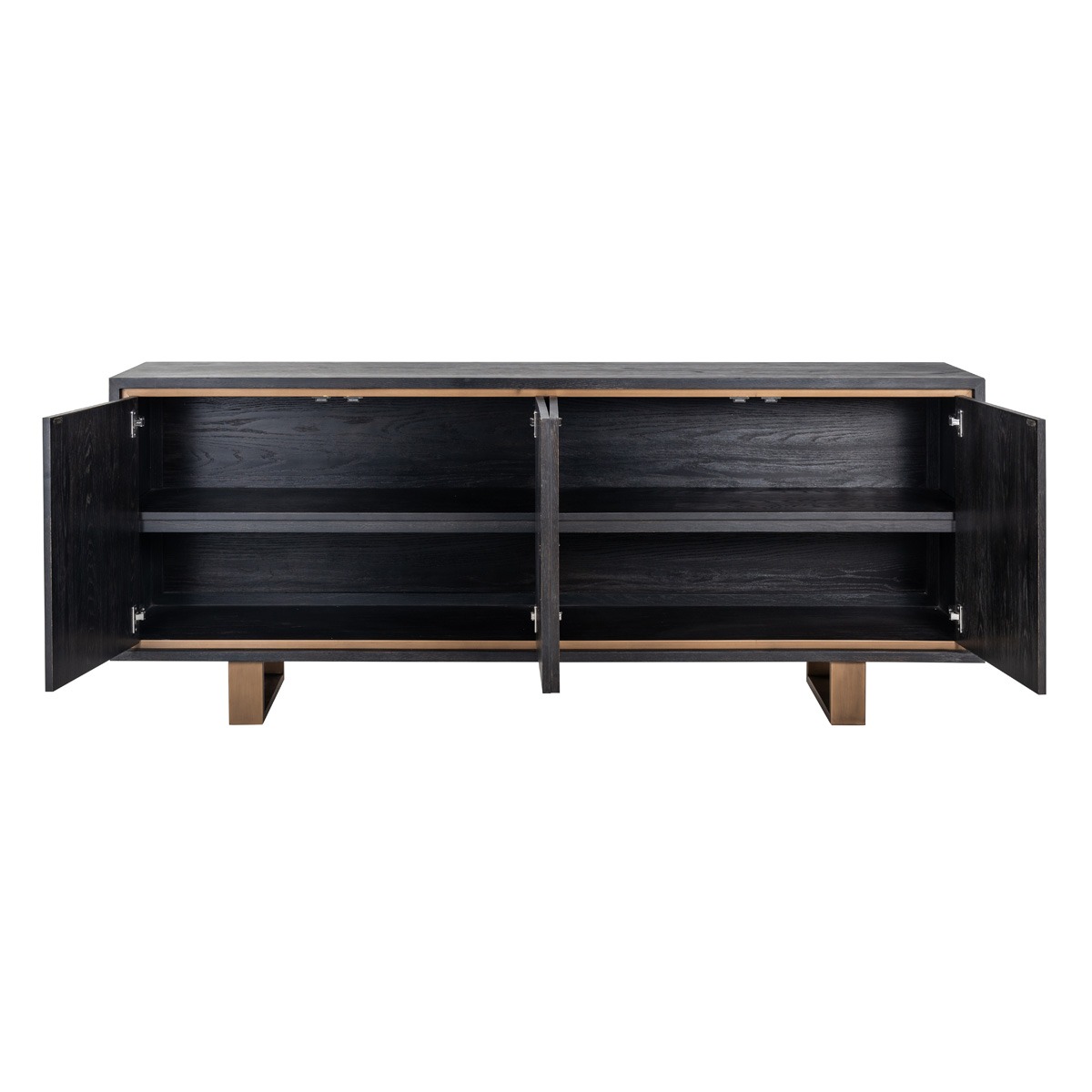 Hunter Rustic Black 4 Door Sideboard by Richmond Interiors | Style Our Home 