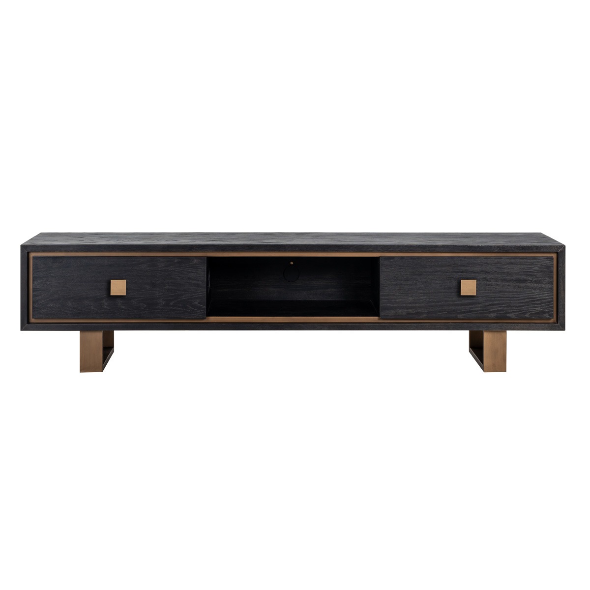 Hunter Rustic Black 2 Drawer TV Sideboard by Richmond Interiors | Style Our Home 