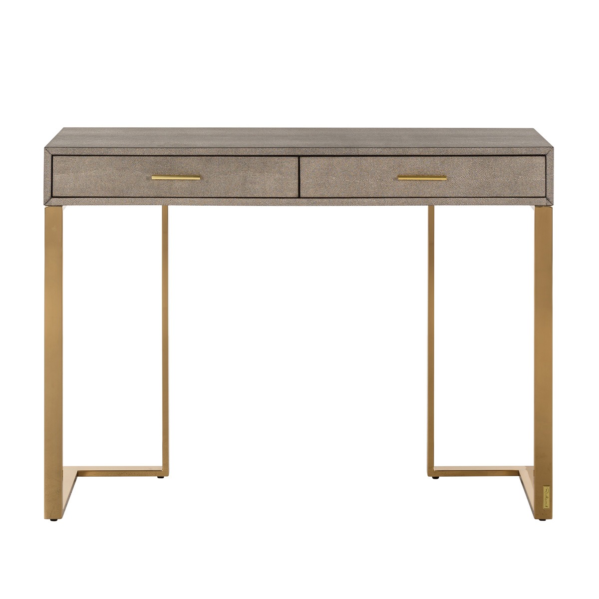 Marie-Lou Gold 2 Drawer Console Table  by Richmond Interiors | Style Our Home