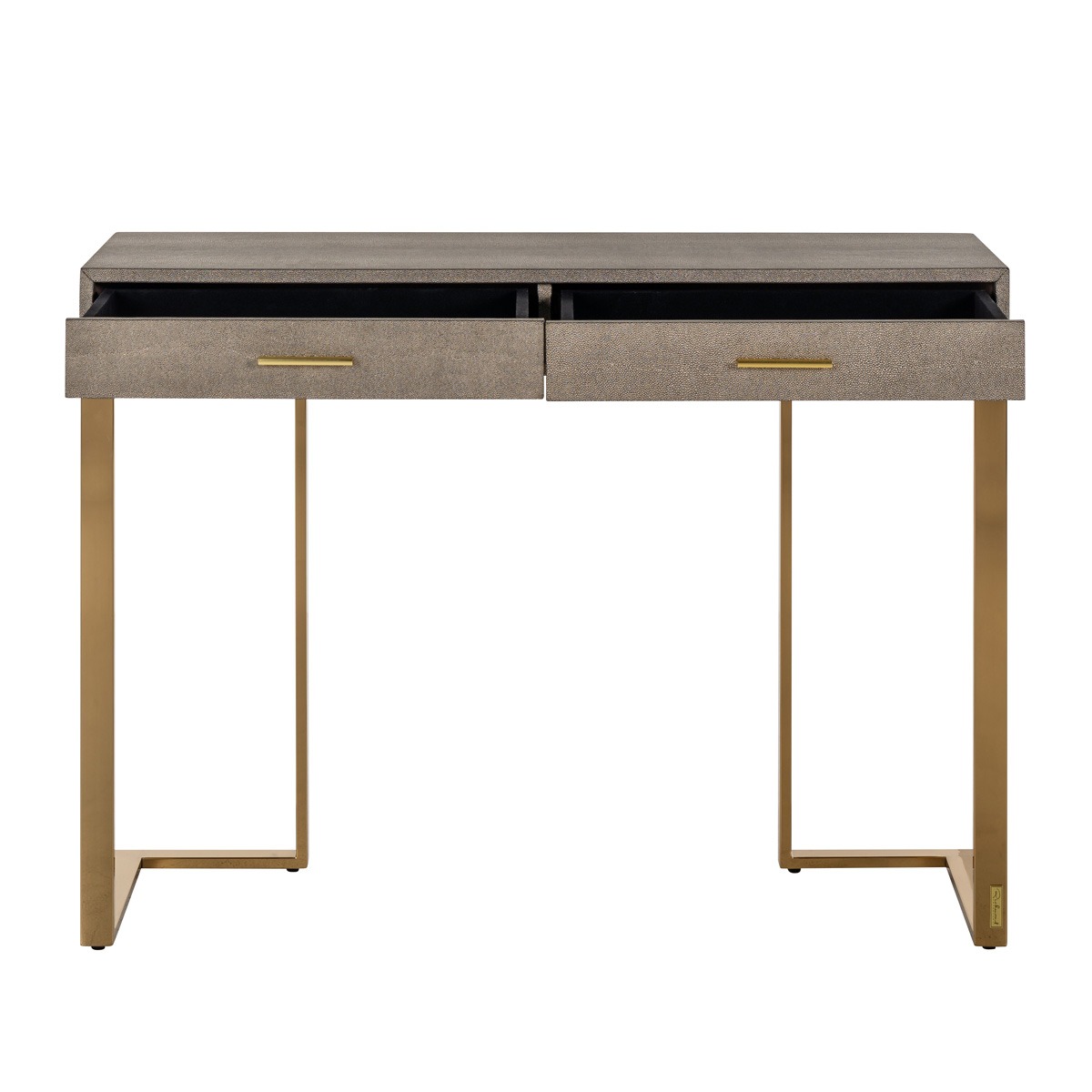 Marie-Lou Gold 2 Drawer Console Table  by Richmond Interiors | Style Our Home