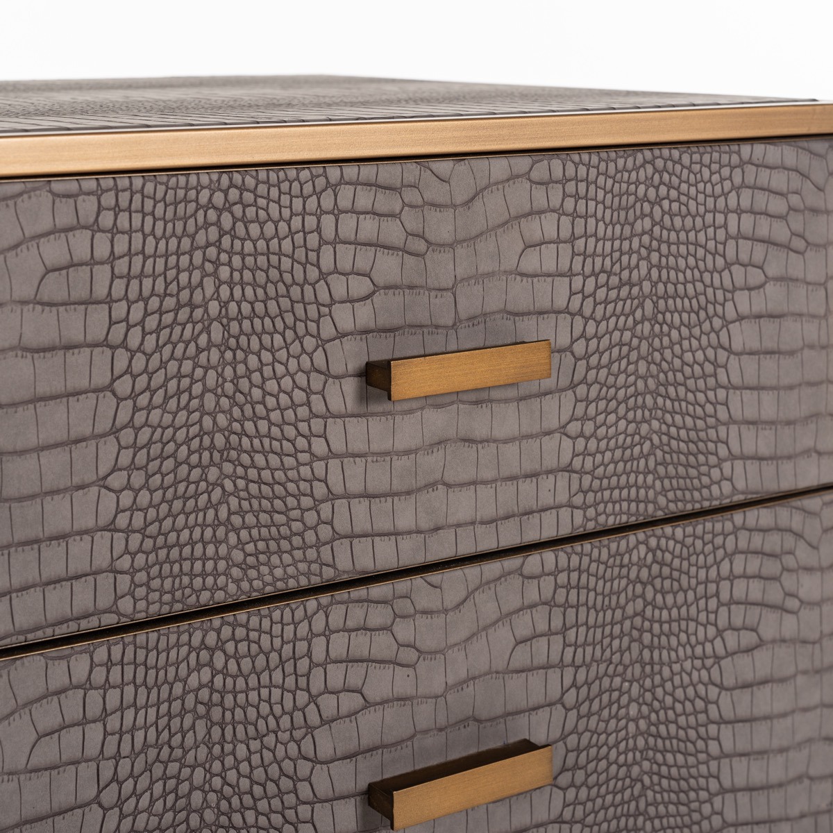 Classio Vegan Leather 3-Drawer Chest - Style Our Home 