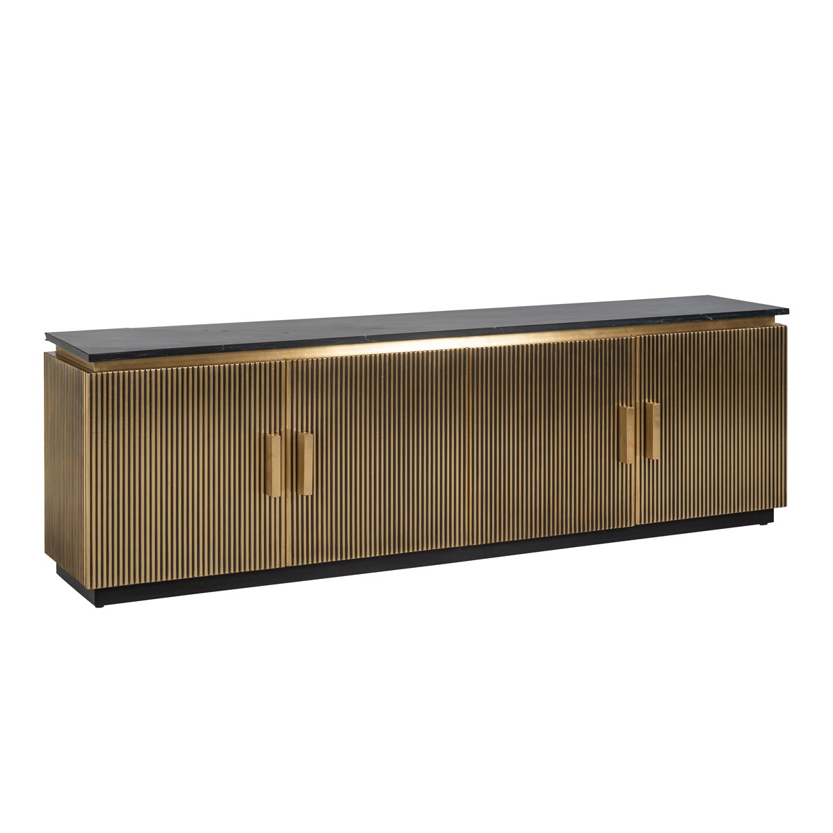 Ironville Gold 4 Door TV Unit by Richmond Interiors | Style Our Home 