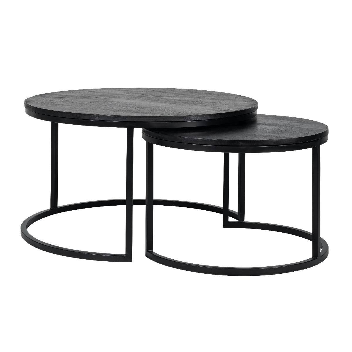 Catana Set of 2 Round Coffee Tables - Style Our Home 